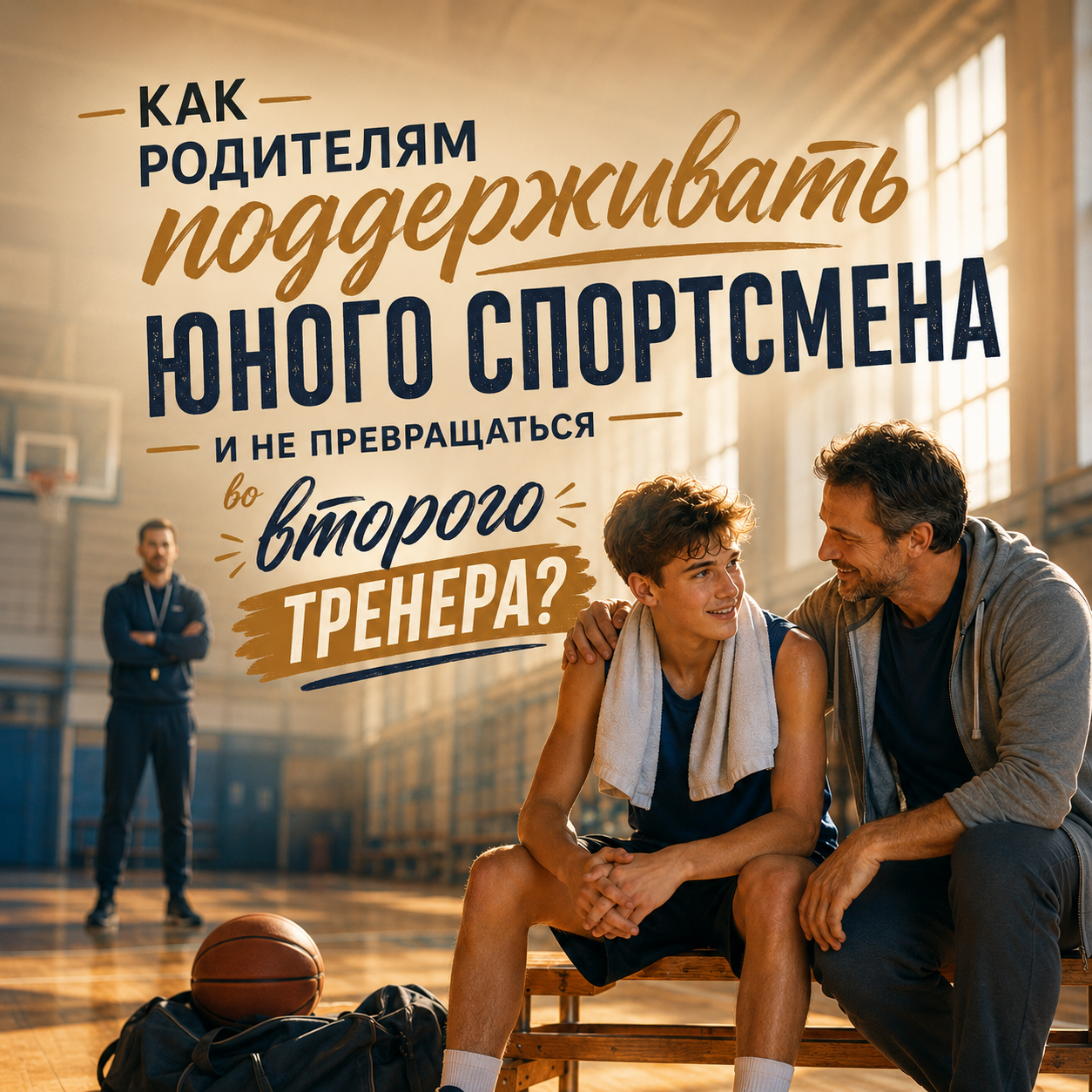Как родителю поддержать спортсмена